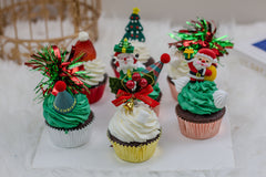 *Pre-order 10% OFF**Christmas Limited* Santa’s Whimsical Cupcake Box (16 pcs per box)